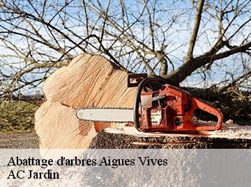 Abattage d'arbres  aigues-vives-34210 AC Jardin