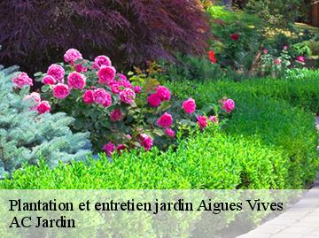 Plantation et entretien jardin  aigues-vives-34210 AC Jardin