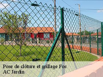 Pose de clôture et grillage  fos-34320 AC Jardin