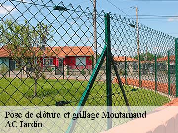 Pose de clôture et grillage  montarnaud-34570 AC Jardin