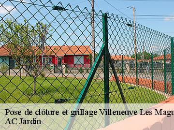 Pose de clôture et grillage  villeneuve-les-maguelone-34750 AC Jardin