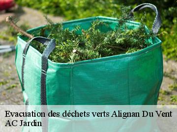 Evacuation des déchets verts  alignan-du-vent-34290 AC Jardin