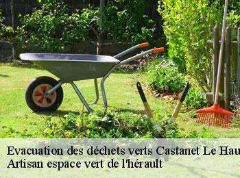 Evacuation des déchets verts  castanet-le-haut-34610 Artisan espace vert de l'hérault 