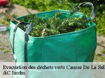 Evacuation des déchets verts  causse-de-la-selle-34380 AC Jardin