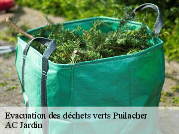 Evacuation des déchets verts  puilacher-34230 AC Jardin