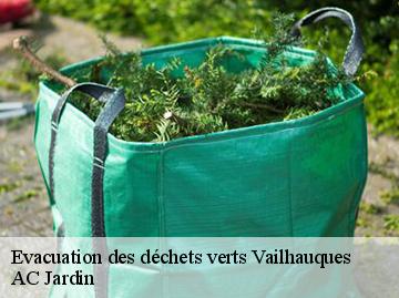 Evacuation des déchets verts  vailhauques-34570 AC Jardin